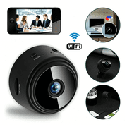 4 Pack 1080P Mini WiFi Security Camera, Wireless Small Indoor Surveillance Cameras with Night Vision, Motion Alert & Magnetic Mount for Home, Pet, Baby Monitor