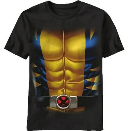 X-Men Suit Adult Black Costume T-Shirt