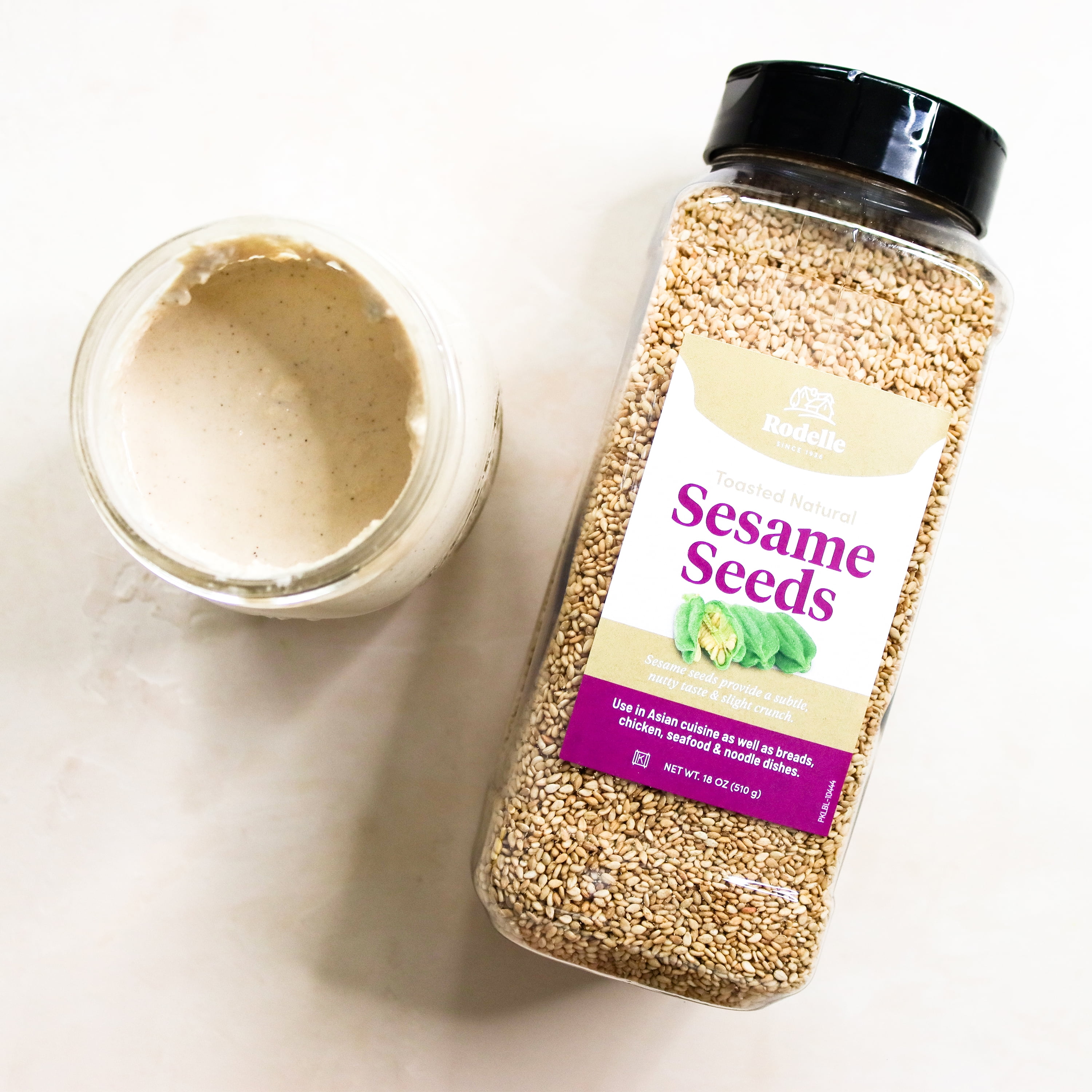 Rodelle Toasted Sesame Seeds, 18 oz, Pack of 1