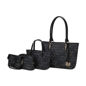 MKF Collection Alexy 4-Piece Tote Bag Set