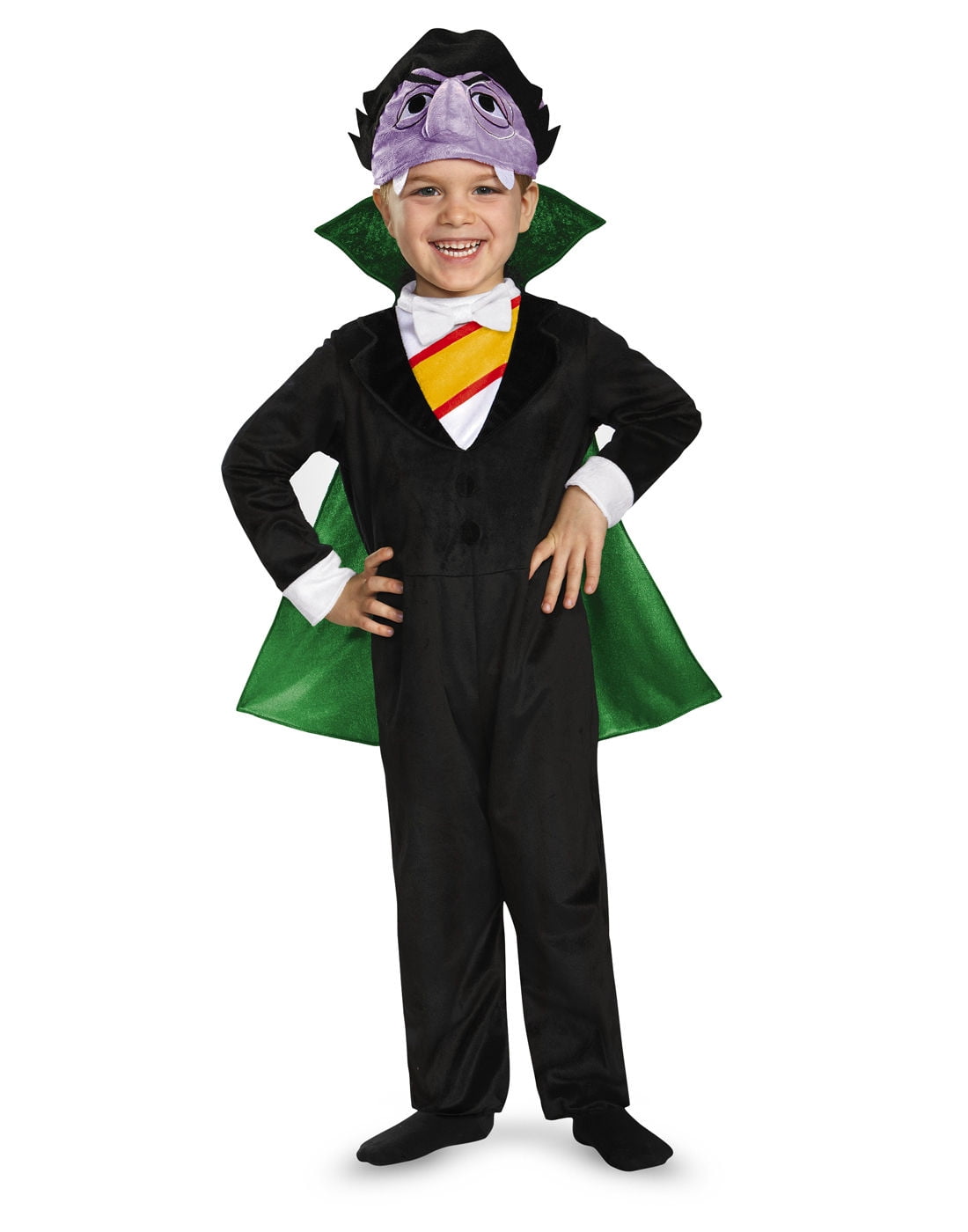 Sesame Street The Count Dracula Child Toddler Costume Boys Girls Halloween