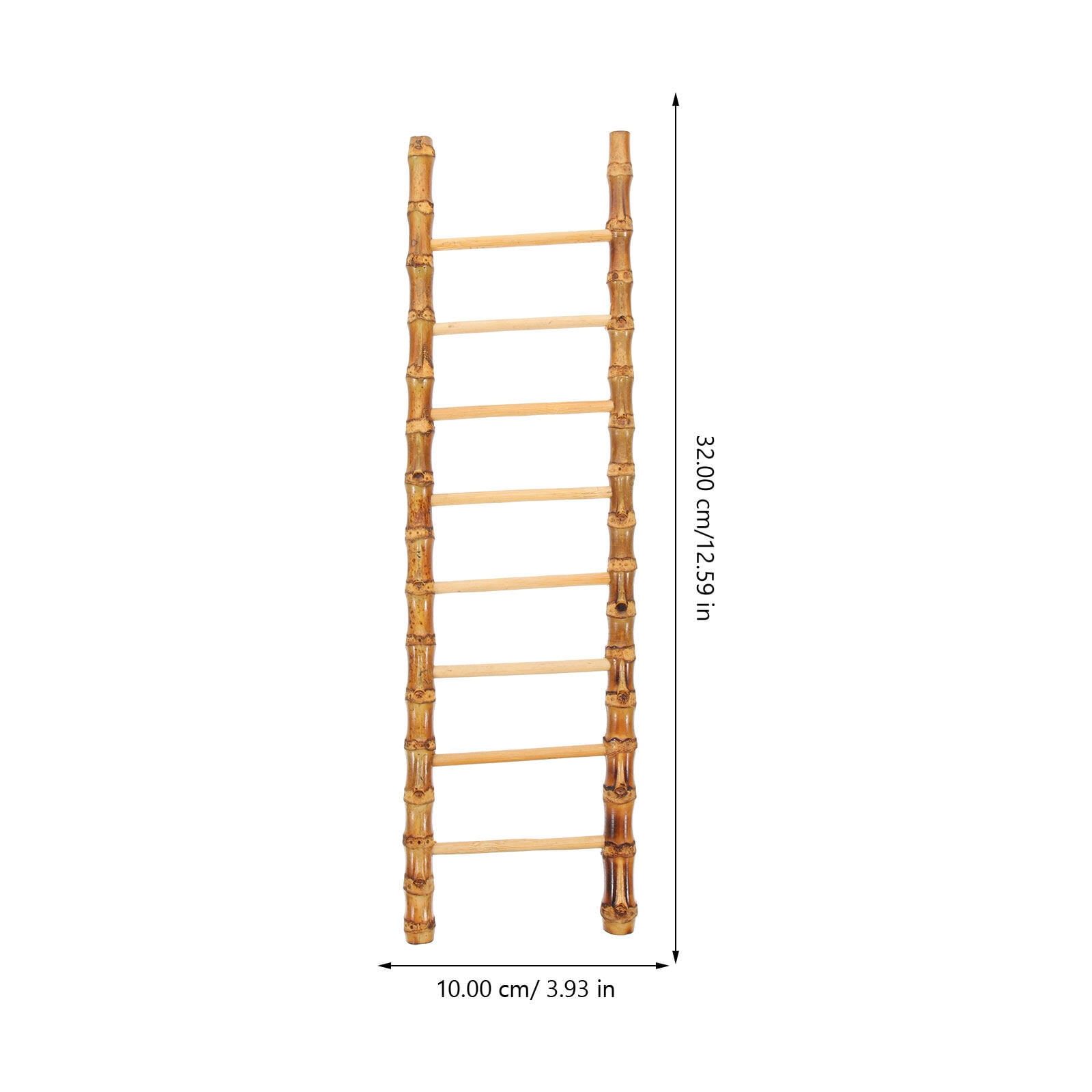 1pc Exquisitely Decorative Bamboo Ladder Bamboo Photo Prop for