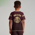 thumbnail image 6 of 2026 New Mexico Soccer Jersey Boys, Mexican Jersey Soccer T-Shirt, Soccer Jersey 2D Graphic Crew Neck Short Sleeve Football Tee, Casual Daily Sport Top for Kids, 6 of 8