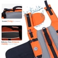 thumbnail image 5 of VIVAGLORY Dog Life Jacket Vest for Swimming, with Front Float, Bright Orange, XLarge, 5 of 6