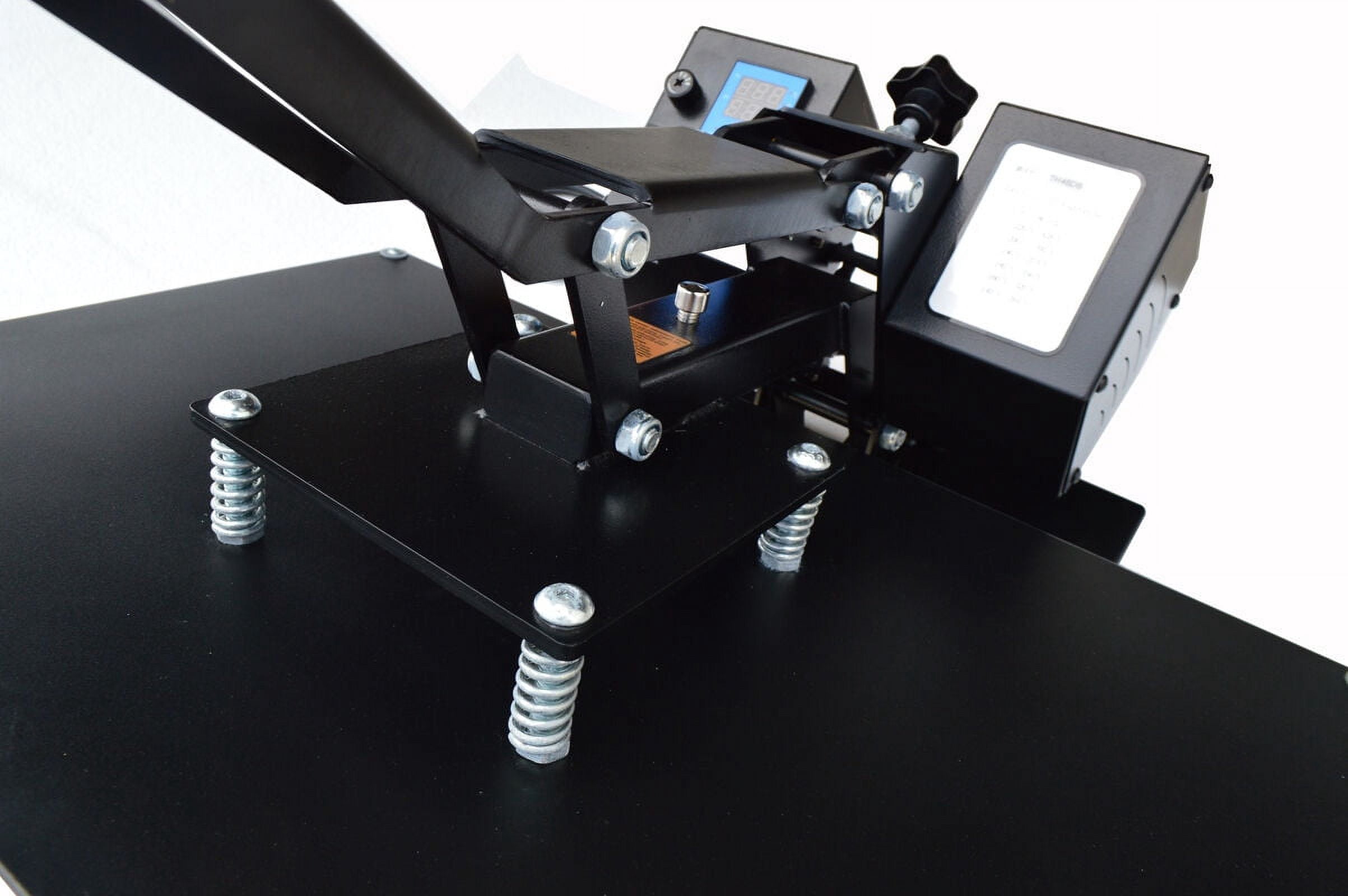 INTBUYING 15"*15" Digital Flat Heat Press Machine for T-shirt Transfer Start-up Kit DIY Transfer Package