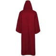 thumbnail image 4 of Homenesgenics Womens Dresses Womens Adult Hooded Gown Long Sleeve Cloak Uniform, 4 of 4