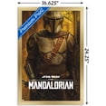 thumbnail image 3 of Star Wars: The Mandalorian Season 2 - Mandalorian Wall Poster, 14.725" x 22.375", Framed, 3 of 5