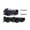 Black, variant on Train Toys Electric Train Set, with 12 Track and 2 Seaters Cargo Car, Christmas Birthday Gifts
