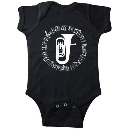 Tuba Music Marching Band Camp Infant Creeper