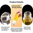thumbnail image 5 of Lenkho Glass Oil Sprayer Bottle with Press Top, Reusable Fine Mist Oil Spritzer for Air Fryer, Baking, BBQ, Salad Cooking, Leakproof Transparent Olive Oil Dispenser, 5 of 5