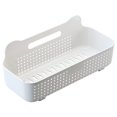 thumbnail image 2 of Panier de Rangement Mural, Structure Rectangulaire Robuste Gain de Place Étagère Murale Stable pour Douche pour Cuisine, 2 of 7