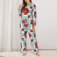 thumbnail image 2 of Naloa Insects Pajamas for Women Set, Womens Pajama Sets, Lounge Sets for Women, 2pjs for Women-Medium, 2 of 7