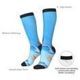 thumbnail image 5 of Saiise Bluey Funny Socks Men Women Boys Kids Adults Novelty Graphic Crew Tube Socks Crazy Design Casual Dress Socks for Sports,Running,Travel, 5 of 7