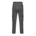thumbnail image 4 of Men's Cargo Sweatpants Heavyweight Baggy Sweat Pants Drawstring Elastic Waist Cargo Pants Loose Fit Joggers Pocket, 4 of 6