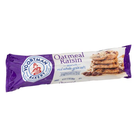 Raisin Cookies - Voortman Oatmeal Raisin Cookies, 12.3 Oz.