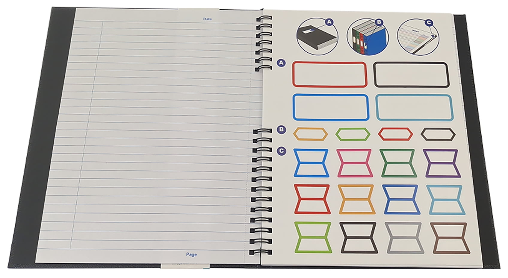 NOTE PRO NOTEBOOK, Vinyl Cover Journal<br>96 sheets