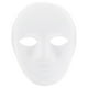 thumbnail image 1 of Masilla de máscaras en blanco de 6 piezas Diy Masca Pulp Mask en blanco máscaras de mascarada blanca Máscara de papel pintable, 1 of 5