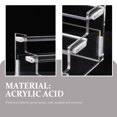 thumbnail image 4 of OULII 1Set Display Shelf for Miniatures Transparent Acrylic Multi-layer Storage Rack for Hobbyists, 4 of 8