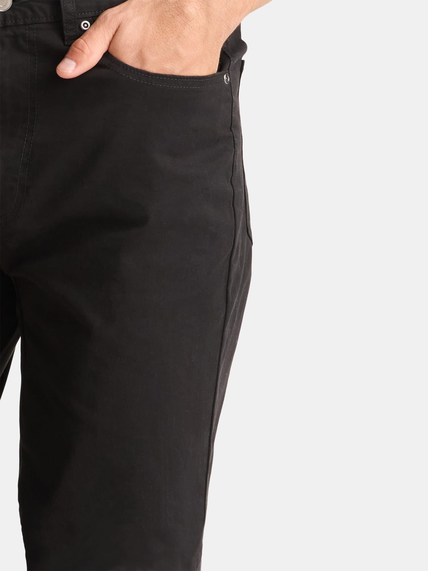 George Men's & Big Men's Slim Fit Premium 5 Pocket Pants, Sizes 29-44