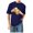Navy, variant on Wyzesi Yellow T Shirt Men 3Xl Men'S Fashion Short Sleeve Oktoberfest T Shirt Summer Casual Pub Prints Sports Tops
