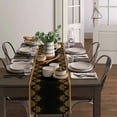 thumbnail image 3 of Retro Pattern Geometric Texture Art Table Runner Home Wedding Table Mat Centerpieces Decoration Dining Long Tablecloth, 3 of 6