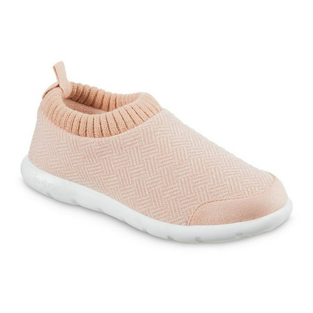 Isotoner Women's Bootie Slippers 7 Evening Sand