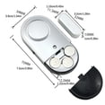 thumbnail image 2 of TAPDRA Part Wireless Door Sensor Magnetic Alarm Anti-theft Home Security Alarm Alert Window Sensor Alarm, 2 of 2