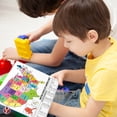 thumbnail image 4 of United States Map - USA Poster, US Educational Map - with State Capital - for Ages Kids to Adults- Home School Office - Printed on 12pt. Glossy Card Stock | Bulk Pack of 10 | 8.5 x 11 inches, 4 of 5