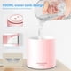thumbnail image 3 of Humidificador de aire de 900 ml, difusor de aceites esenciales de vapor frío, humidificador USB portátil para bebés, humidificador ultrasónico silencioso, color rosa, 3 of 5