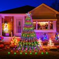 thumbnail image 1 of Luces navideñas XCF para exterior con adorno de estrella 290 leds multicolor, 1 of 4