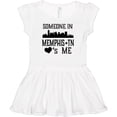 thumbnail image 3 of Inktastic Memphis Tennessee Someone Loves Me Skyline Girls Baby Dress, 3 of 5