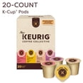 thumbnail image 2 of Keurig Coffee Collective Variety Pack, Bold Beats, Global Trek, Warm Hug, Whole Hearted, Single Serve Keurig K-Cup Pods, 20 Count, 2 of 17