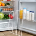thumbnail image 4 of BESTYASH Fridge Shelf Divider Steel Coated Wire Organizer Improving Air Circulation for Commercial and Home Users 1Pack, 4 of 8