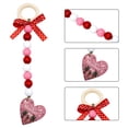 thumbnail image 2 of Happy Mother's Day Bead String Ornament DIY Hang Tag Holiday Party Decoration, 2 of 2
