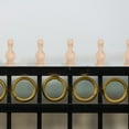thumbnail image 4 of Masteelf Khaki Wood Finials for Home Decor Elegant Solid Wood Construction with Intricate Carving, 4 of 7