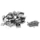 thumbnail image 2 of Door Hinges Durable Iron Material Safe Reliable Cabinet Hinges Long Service Life for Suitcases for DIY Wooden Box for Wardrobes ANGGREK Otros, 2 of 8