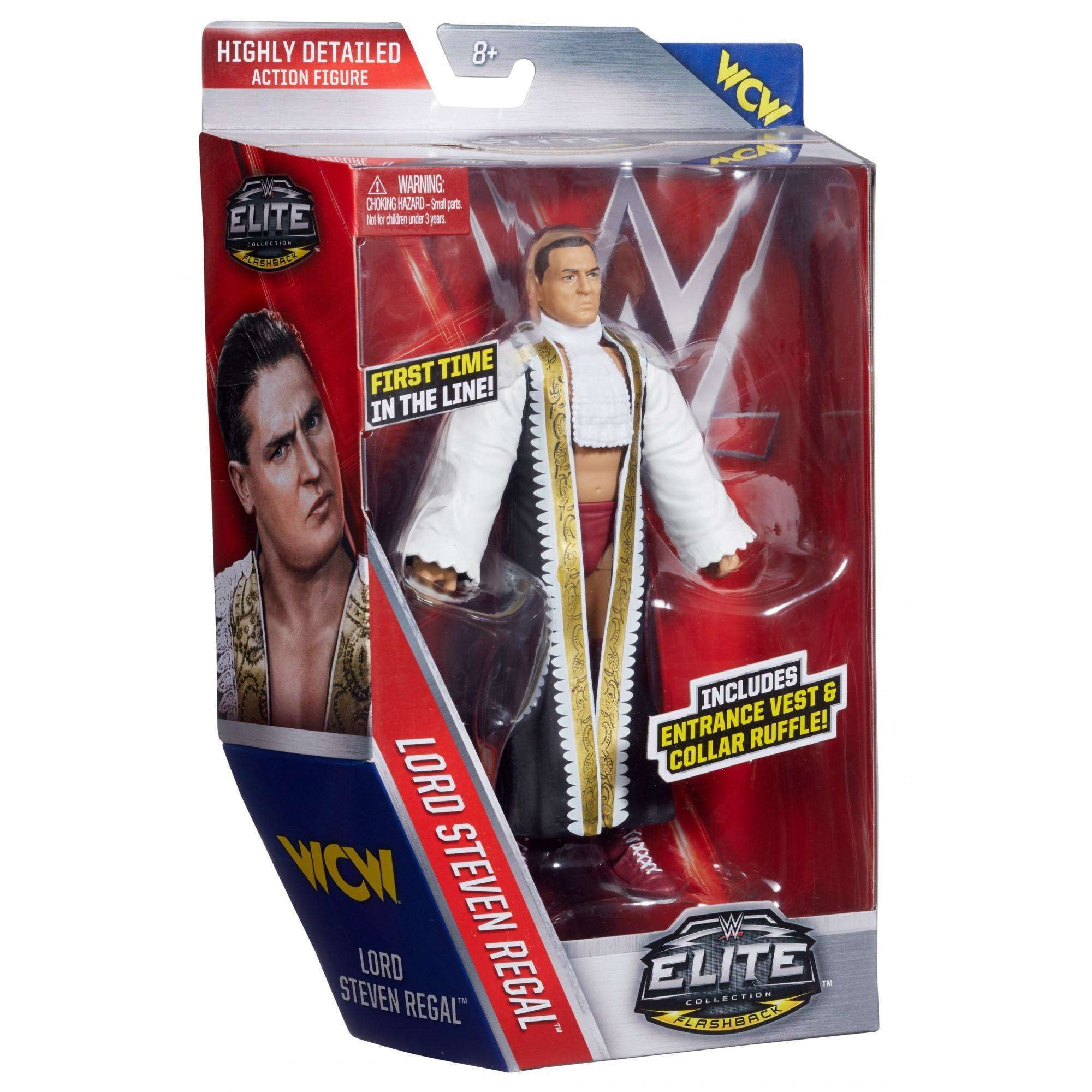 LORD STEVEN REGAL Elite 45 WWE Mattel Brand New Action Figure Toy In Stock MT 