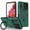 Dark Green, variant on TECH CIRCLE Case for Samsung Galaxy S20 FE (6.5") - [Sliding Cover for Camera Protection] [Compatible with MagSafe] Shockproof Multifunctional Shell Case with Hidden Kickstand/Phone Ring Holder,White