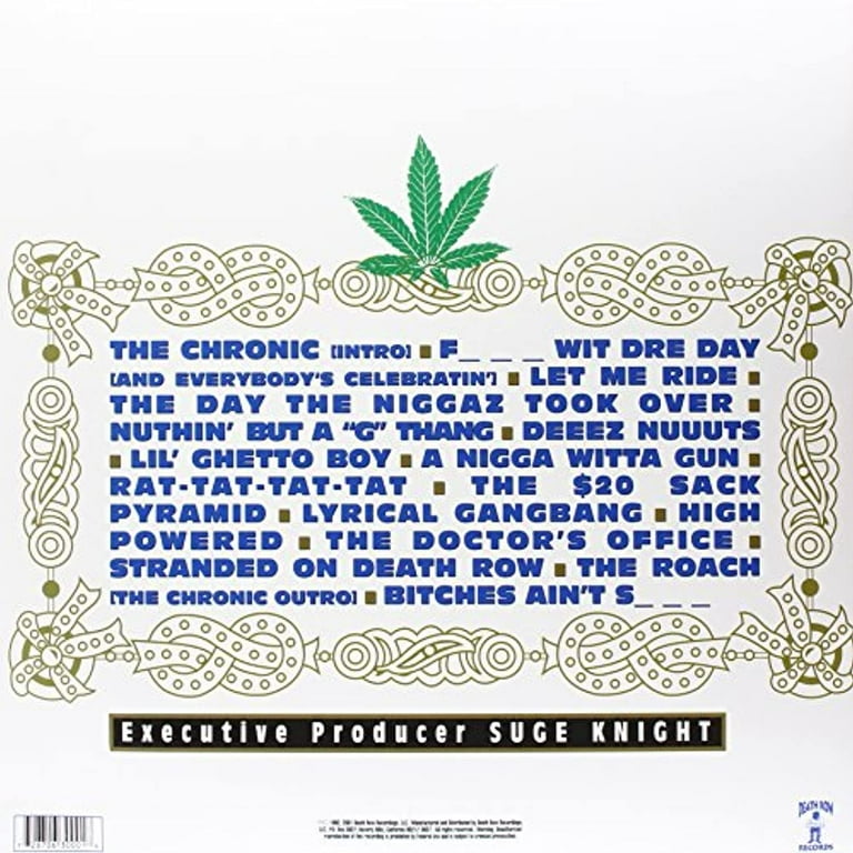 Dr. Dre - Chronic - Music & Performance - Vinyl - Walmart.com