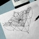 thumbnail image 4 of 100 Hojas de Papel para Transferencia de Tatuajes BuyWeek Profesional para Copiar Tatuajes, 4 of 9