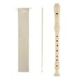 thumbnail image 1 of Blockflöte Soprano Recorder Instrument with Storage Bag, Baroque Fingering C Key German-style Plastic Recorder, Recorder Instrument for Adults Beginners, 1 of 9