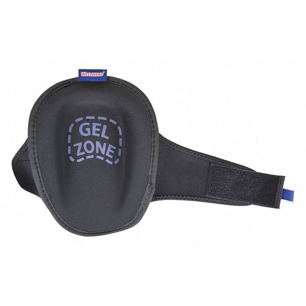 Westward Knee Pad,UNIV,Hook/Loop,Black,PR 5MZN5