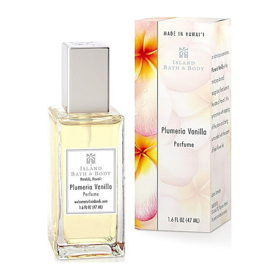 Island Bath And Body Perfume Plumeria Vanilla 1.6 Ounce