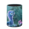 thumbnail image 3 of Raya y el Último Dragón-theme Cylinder Pen Holder Pencil Organizer with Flannel Lining PVC Leather Material Cardboard Base for study work 10*8CM, 3 of 6