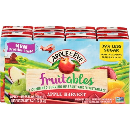 UPC 076301240155 product image for Apple & Eve Fruitables Apple Harvest Juice Drink, 6.75 Fl. Oz., 8 Count | upcitemdb.com