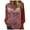 Red, variant on UJNDER Women's Foreign Trade V Neck Loose Shirt Sequin Long Sleeve Tops for Women Fashion Blouse for Casual Wear Red M
