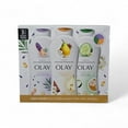 thumbnail image 6 of Olay Essential Botanicals Body Wash, 3-Pack (Lavender Milk & Sandalwood, Spiced Chai & Pear, White Tea & Cucumber), 23.6 fl oz Each, 6 of 7