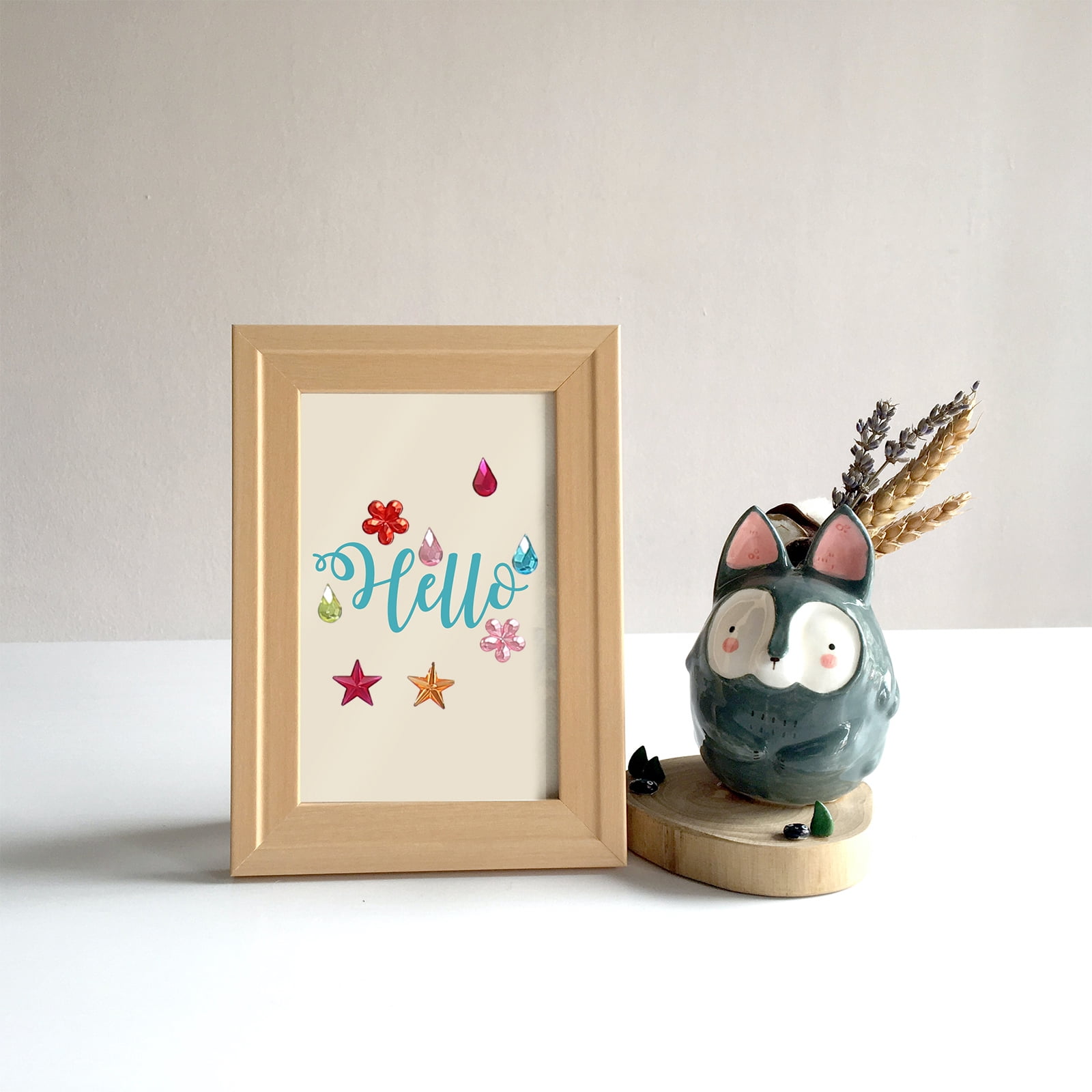 Kristall & Magie Sticker Set – 2 Bögen (18x11 Cm), Mattes Papier, Für Journal, Planer, Scrapbooking