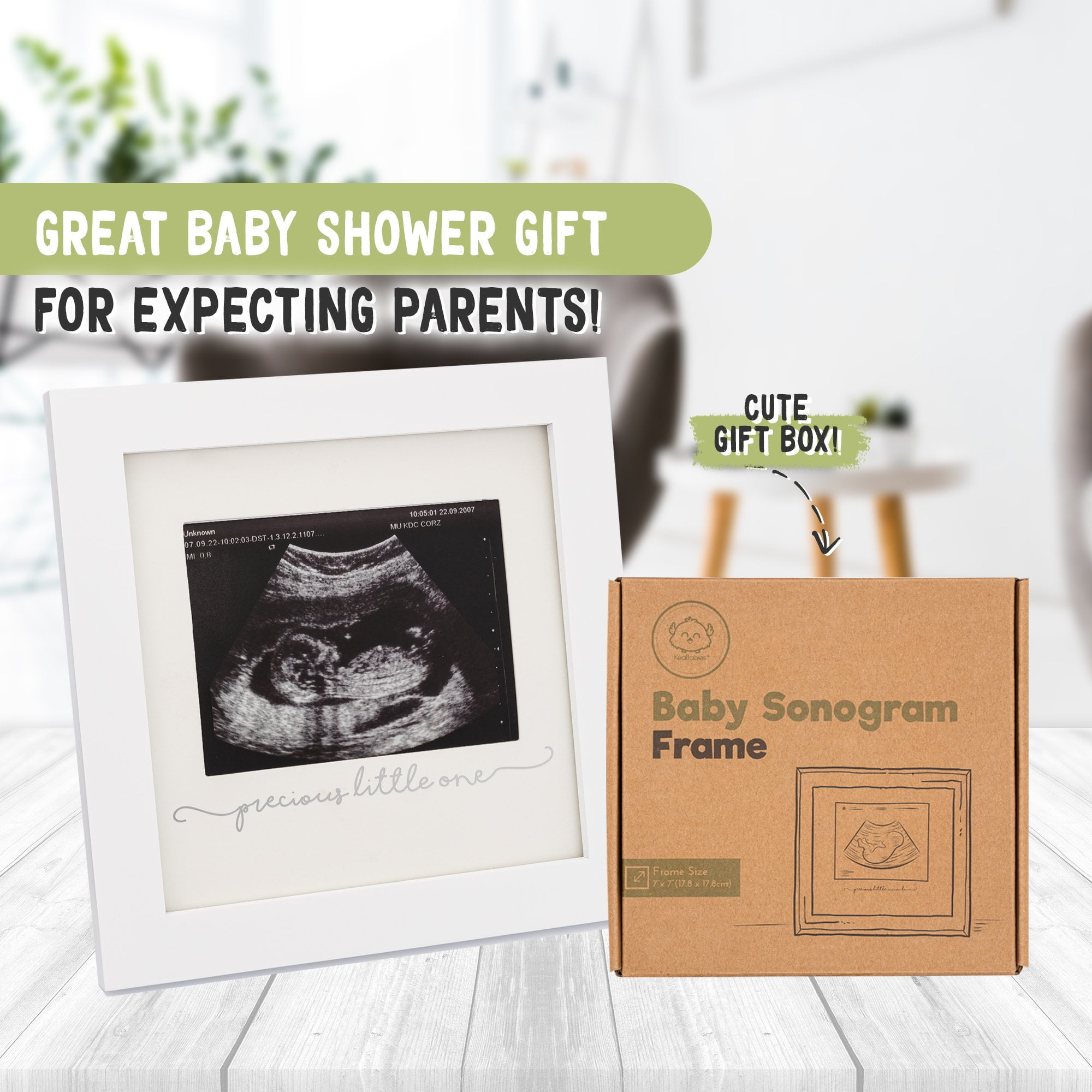 Baby Reveal Pregnancy Announcement Gift Expecting Gift Personalized Ultrasound Frame Sonogram Frame New Baby Gift