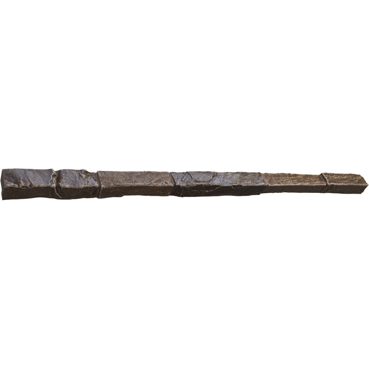 Ekena Millwork 48"W x 2"D x 2"H Universal Trim Sill for EverStone Faux Stone Siding Panels, Willow Peak